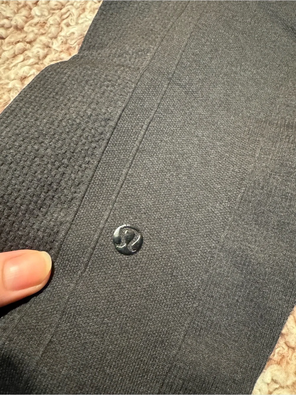 Lululemon Black Compression Leggings Size 8
